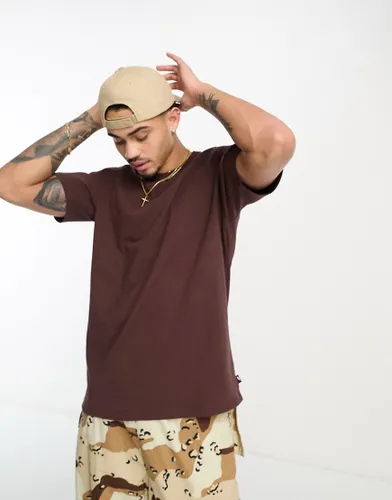 Nike Premium Essentials oversized t-shirt in brown