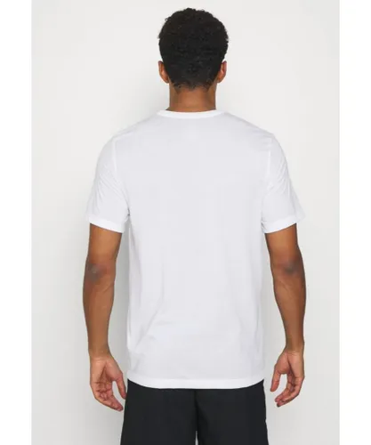Nike Pro Dri Fit Mens T Shirt in White