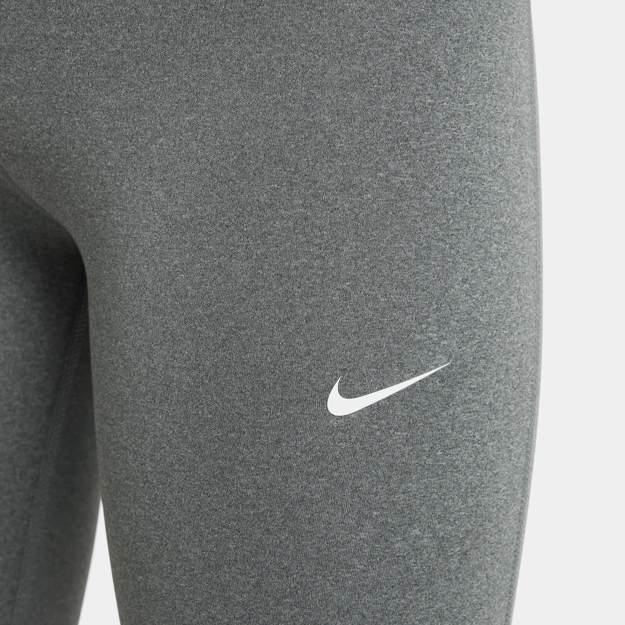 Nike Pro Dri-FIT Older Kids' (Girls') Leggings - Grey - Polyester