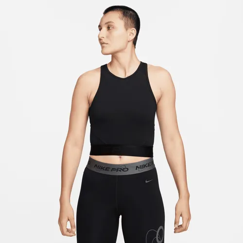 Nike Pro Dri-FIT Women's Crop Top - Black - Polyester