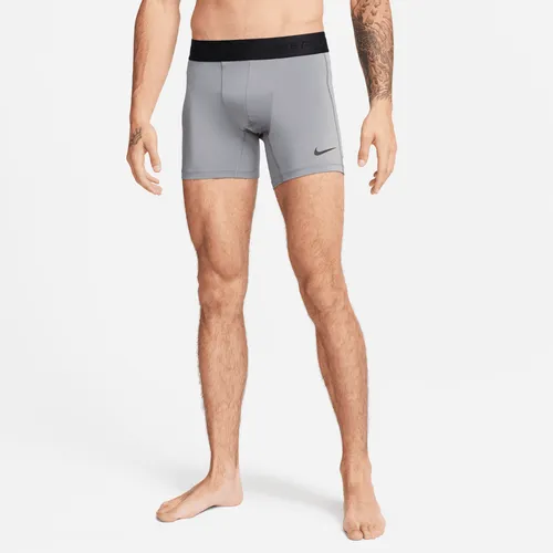Nike Pro Men's Dri-FIT Brief Shorts - Grey - Polyester