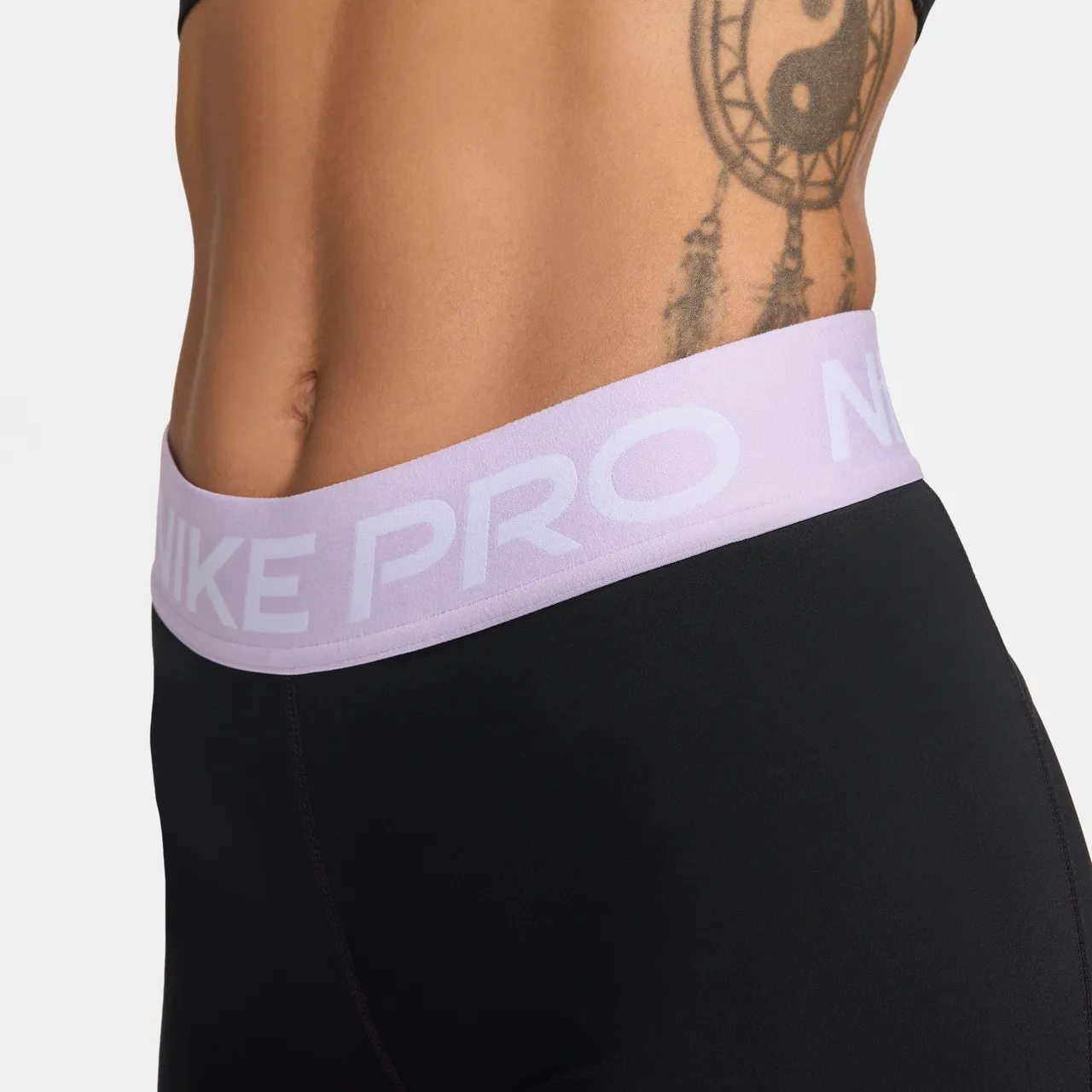 Nike Pro Women's 8cm (approx.) Shorts - Black - Polyester