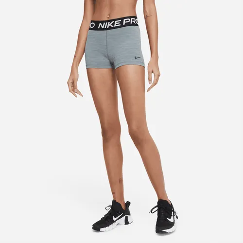 Nike Pro Women's 8cm (approx.) Shorts - Grey - Polyester