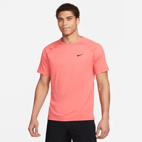Nike Ready Men's Dri-FIT Short-sleeve Fitness Top - Red - Polyester