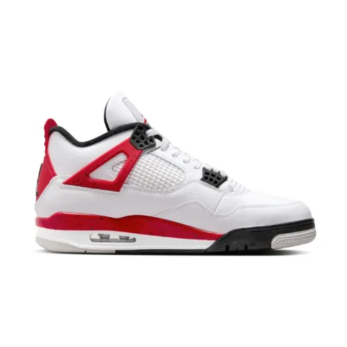 Nike , Red Cement Air Jordan 4 Sneakers ,Multicolor male, Sizes: