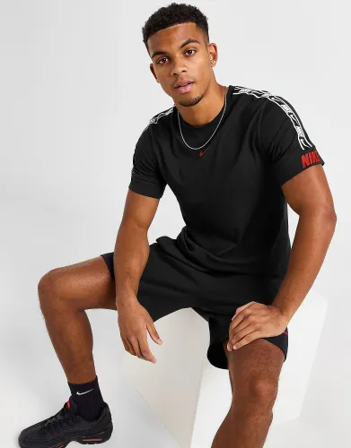Nike Repeat Tape T-Shirt - Black - Mens