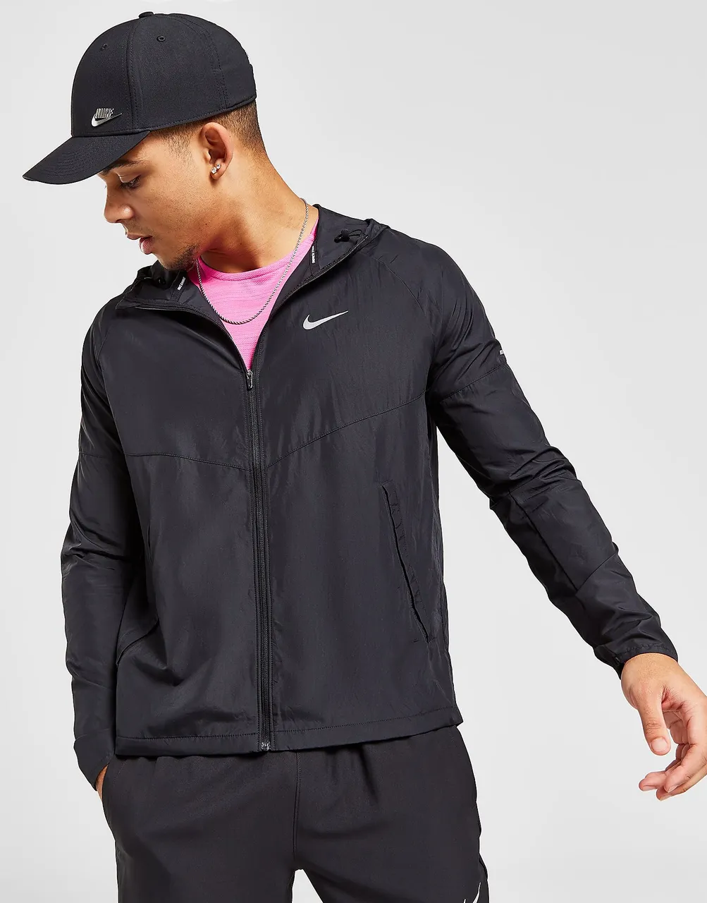 Nike Repel Miler Jacket - Black - Mens