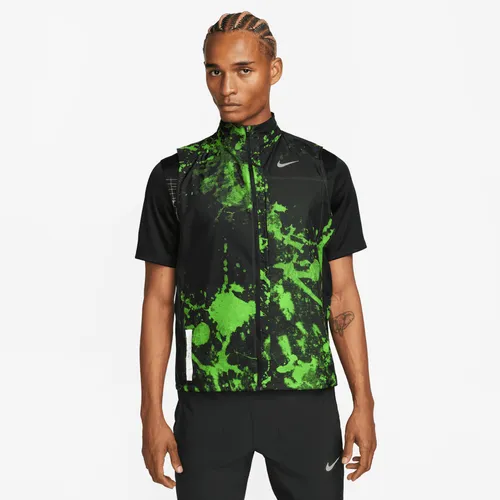 Nike Repel Run Division Men's Running Gilet - Green - Polyester