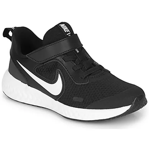 Nike  REVOLUTION 5 PS  girls's Children's Shoes (Trainers) in Black