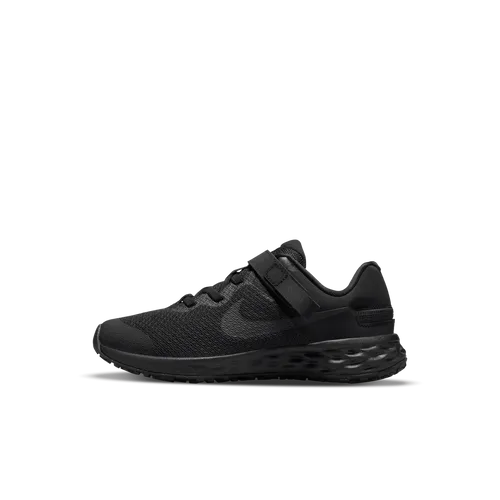 Nike Revolution 6 FlyEase Younger Kids' Easy On/Off Shoes - Black