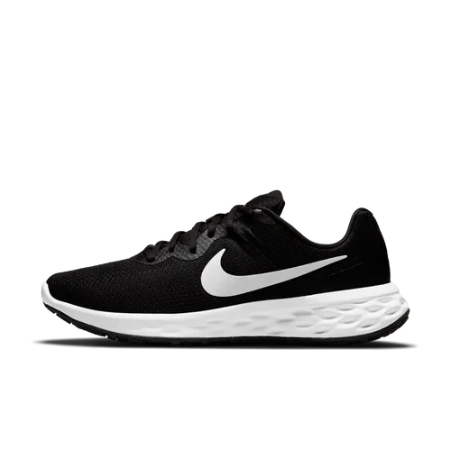 Nike Revolution 6 Men's Road Running Shoes - Black - Polyester