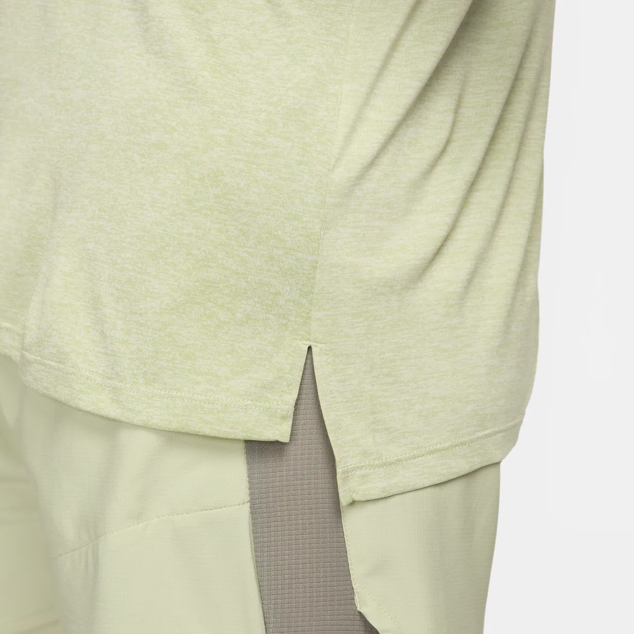 Nike Rise 365 Men's Dri-FIT Short-Sleeve Running Top - Green - Polyester