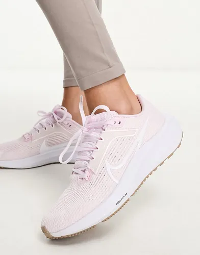 Nike Running Air Zoom Pegasus 40 trainers in pale pink