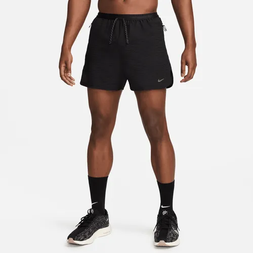 Nike Running Division Men's Dri-FIT ADV 10cm (approx.) Brief-Lined Running Shorts - Black - Polyester