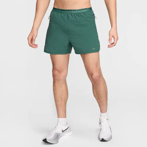 Nike Running Division Men's Dri-FIT ADV 10cm (approx.) Brief-Lined Running Shorts - Green - Polyester