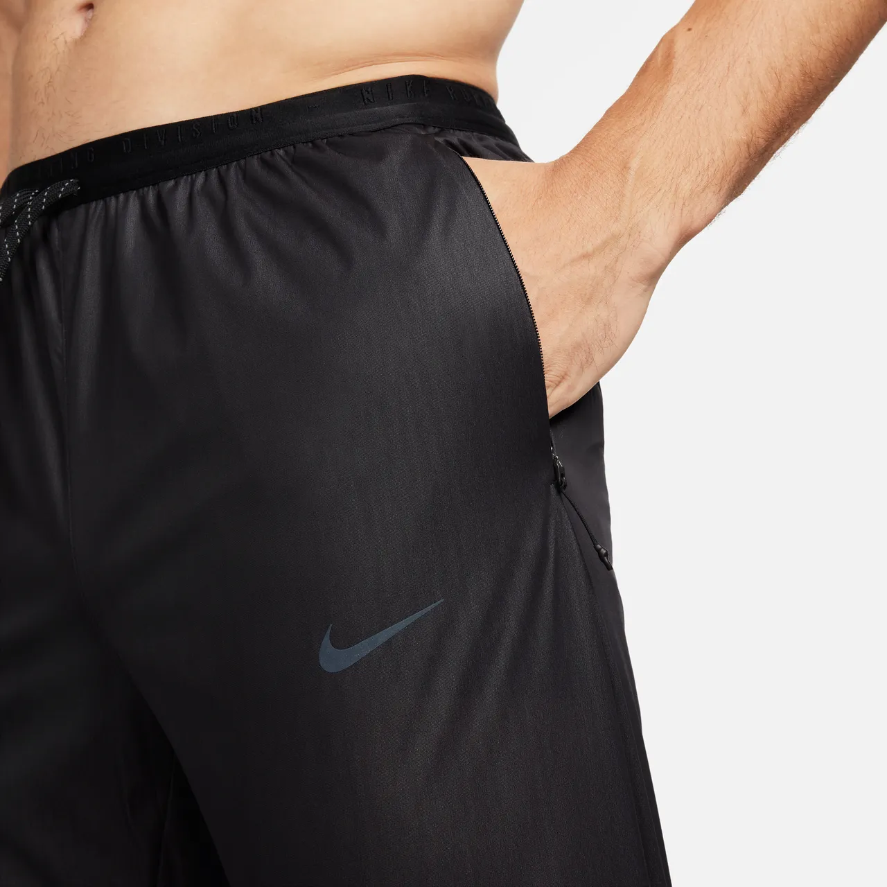Nike Running Division Phenom Men's Storm-FIT Running Trousers - Black - Polyester
