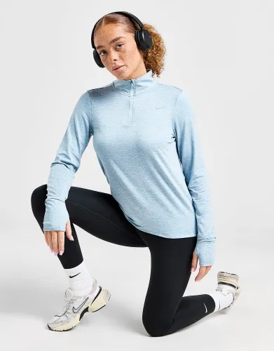 Nike Running Element 1/4 Zip Top - Light Armoury Blue - Womens