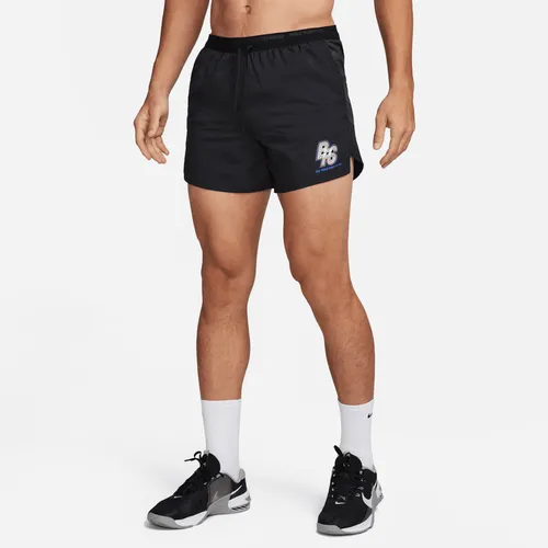 Nike Running Energy Stride Men's 13cm (approx.) Brief-Lined Running Shorts - Black - Polyester