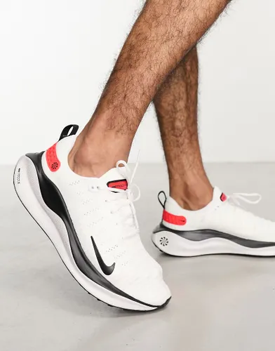 Nike Running React Infinity Run 4 Flyknit trainers in white
