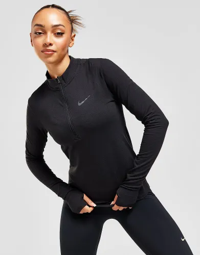 Nike Running Swift Wool 1/2 Zip Top - Black - Womens