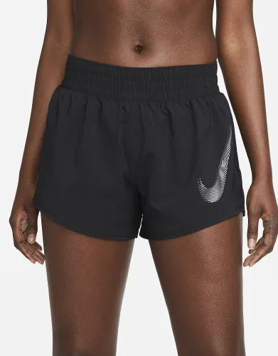 Nike Running Swoosh 3" Shorts - Black - Womens
