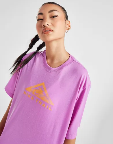 Nike Running Trail T-Shirt - Purple - Womens