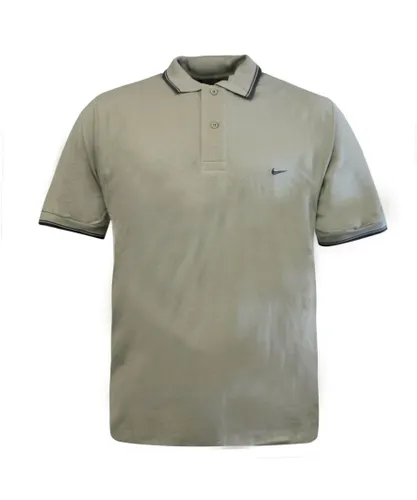 Nike Sandy Beige 2 Buttoned Mens Tee Top Polo Shirt 172495 111 KB3 Textile