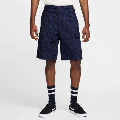 Nike SB Kearny Men's All-Over Print Shorts - Blue - Polyester