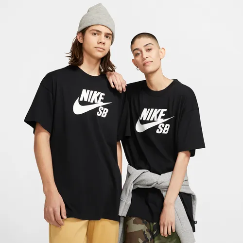 Nike SB Logo Skate T-Shirt - Black - Cotton