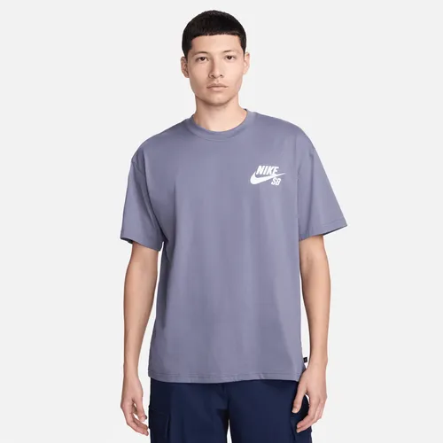 Nike SB Logo Skate T-Shirt - Grey - Cotton