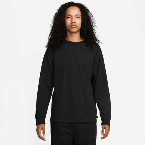 Nike SB Long-Sleeve Skate T-Shirt - Black - Cotton