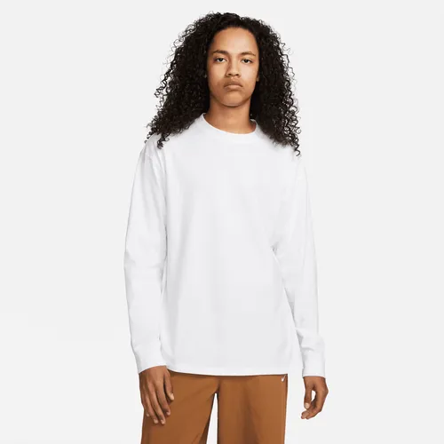 Nike SB Long-Sleeve Skate T-Shirt - White - Cotton