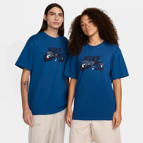 Nike SB Skate-T-Shirt - Blue - Cotton