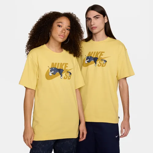 Nike SB Skate-T-Shirt - Yellow - Cotton