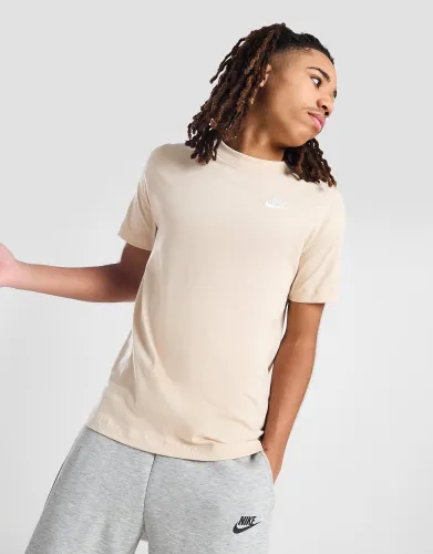 Nike Small Logo T-Shirt Junior - Brown