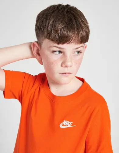 Nike Small Logo T-Shirt Junior - Orange - Kids