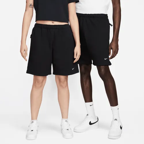Nike Solo Swoosh Fleece Shorts - Black - Cotton