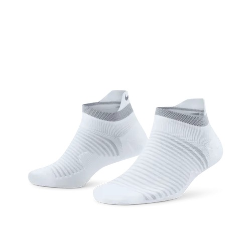 Nike Spark Lightweight No-Show Running Socks - White - Polyester