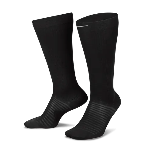 Nike Spark Lightweight Over-The-Calf Compression Running Socks - Black - Nylon