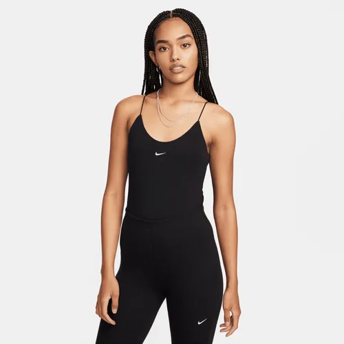 Nike Sportswear Chill Knit Women's Tight Cami Bodysuit - Black