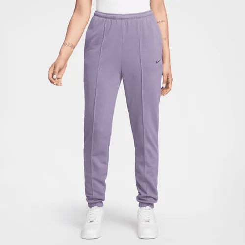 Nike Sportswear Chill Terry Women's Slim High-Waisted French Terry Tracksuit Bottoms - Purple - Polyester