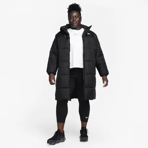 Nike Sportswear Classic Puffer Women's Therma-FIT Loose Hooded Parka - Black - Polyester