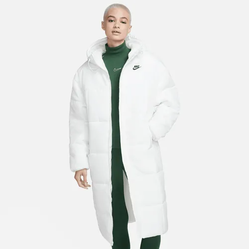 Nike Sportswear Classic Puffer Women's Therma-FIT Loose Hooded Parka - White