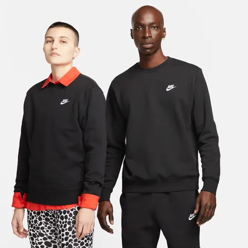 Nike Sportswear Club Fleece Men's Crew - Black - Polyester