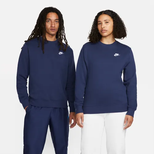 Nike Sportswear Club Fleece Men's Crew - Blue - Polyester