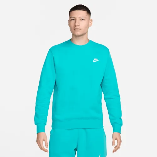 Nike Sportswear Club Fleece Men's Crew - Green - Polyester