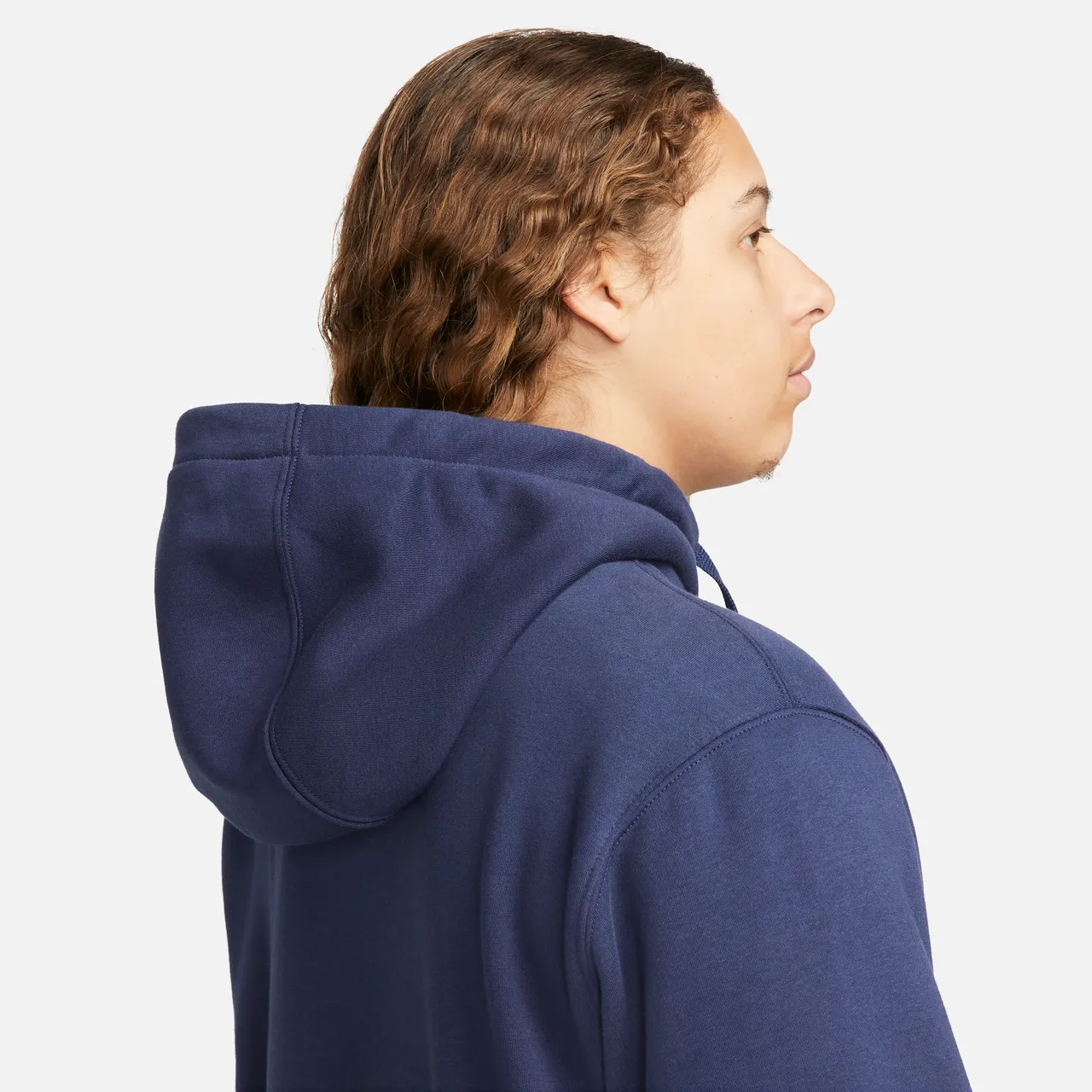Nike Sportswear Club Fleece Men's Full-Zip Hoodie - Blue - Cotton