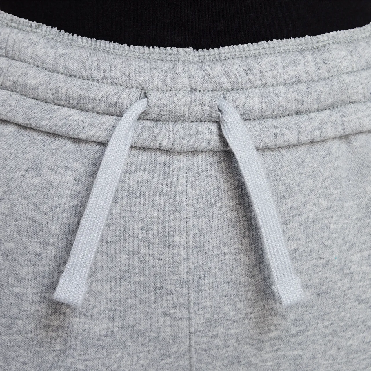 Nike Sportswear Club Fleece Older Kids' (Girls') High-Waisted Fitted Trousers - Grey - Cotton