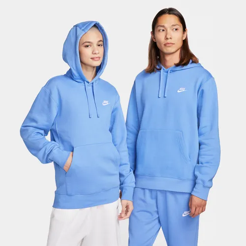Nike Sportswear Club Fleece Pullover Hoodie - Blue - Cotton