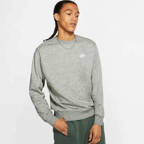 Nike Sportswear Club Men's French Terry Crew - Grey - Polyester